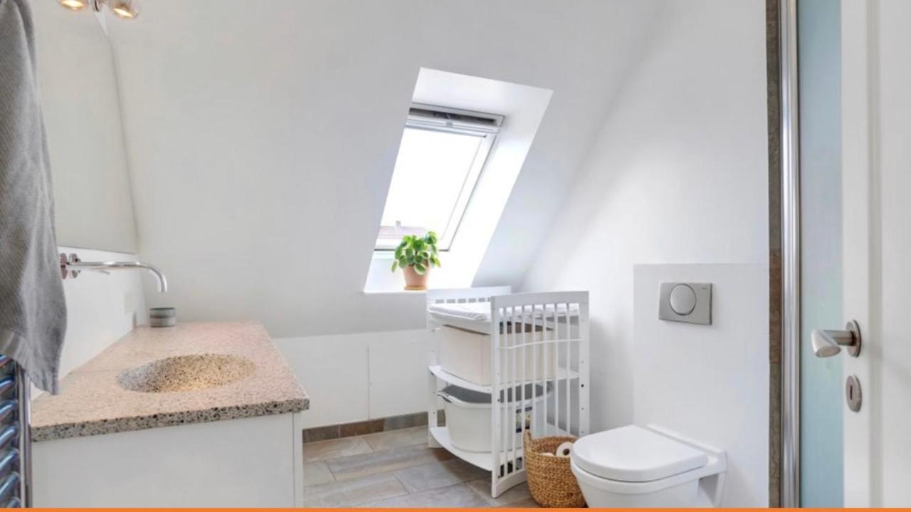 Villa I Herning, 200 Meter Fra Gagaden Esterno foto